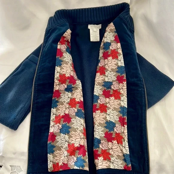 FDJ~French Dressing~Zip Front Sweater / Jacket / Host Pick - Picture 5 of 8